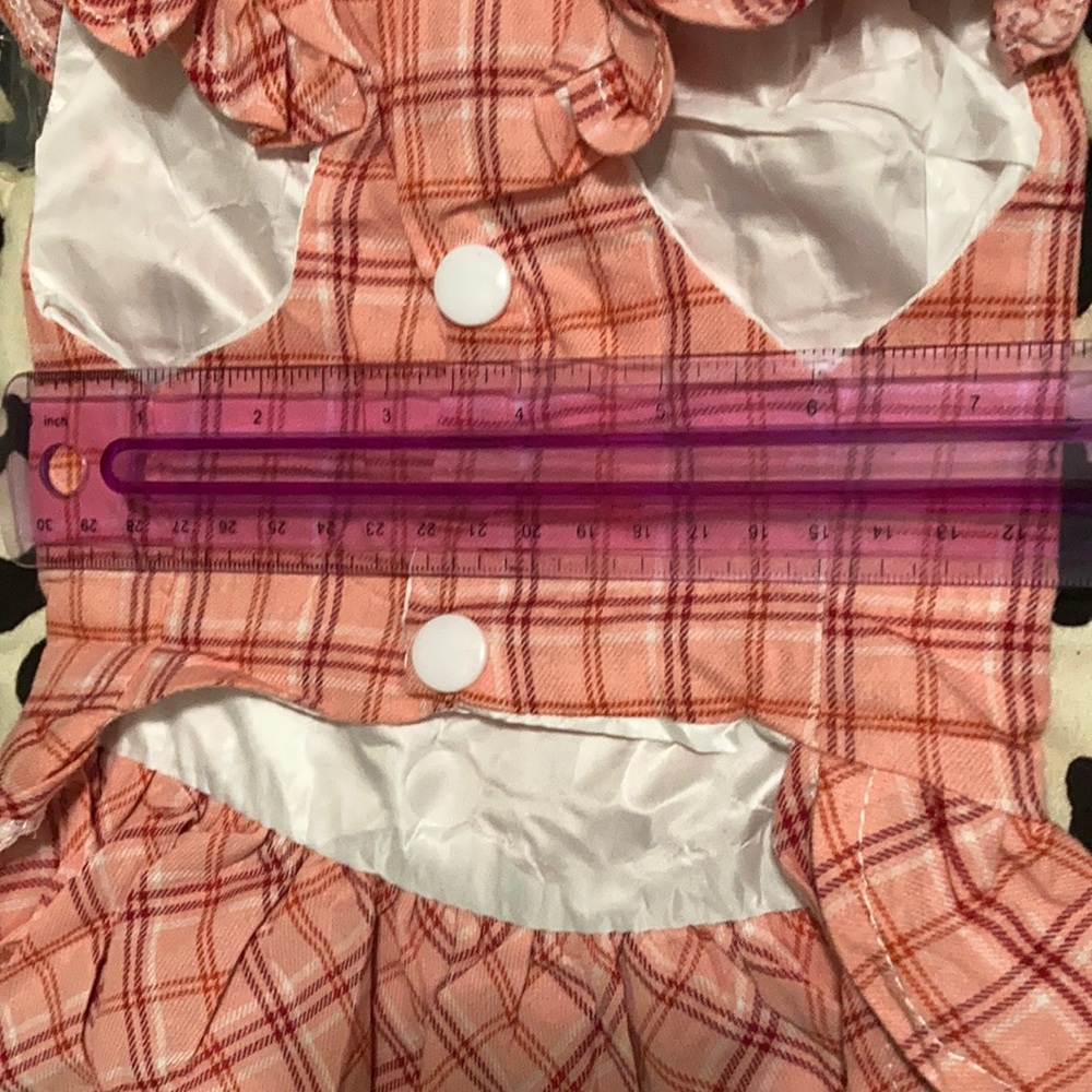 2 pet dresses & matching leashes M NWOT - Picture 10 of 10